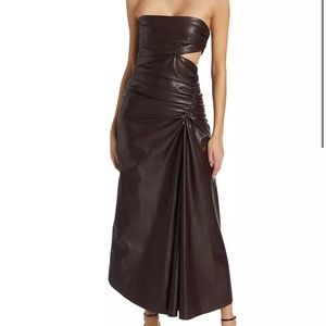 ALC Andie dress in chocolate!